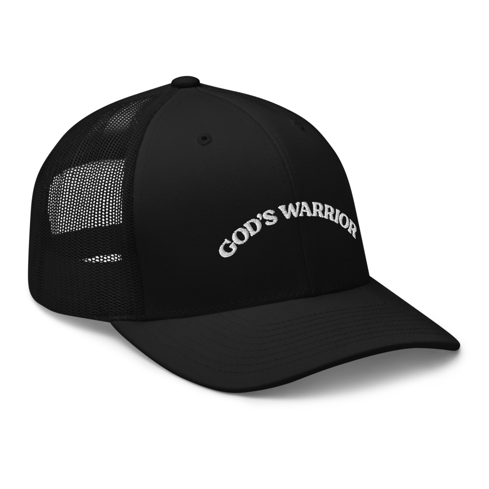 Jacob Phillips "God's Warrior" Mesh Hat Black