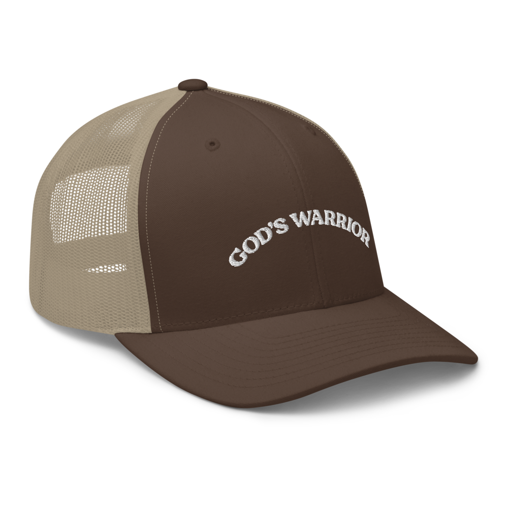 Jacob Phillips "God's Warrior" Mesh Hat Brown