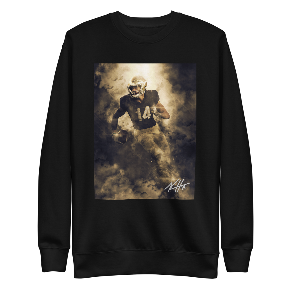 Kyle Hamilton "Interception" Sweatshirt (Black)