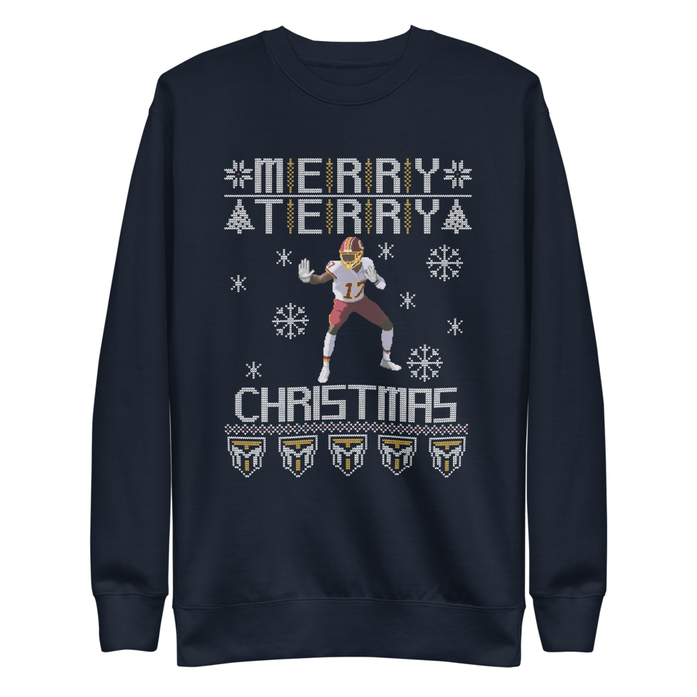 Terry McLaurin "Merry Christmas" Sweatshirt
