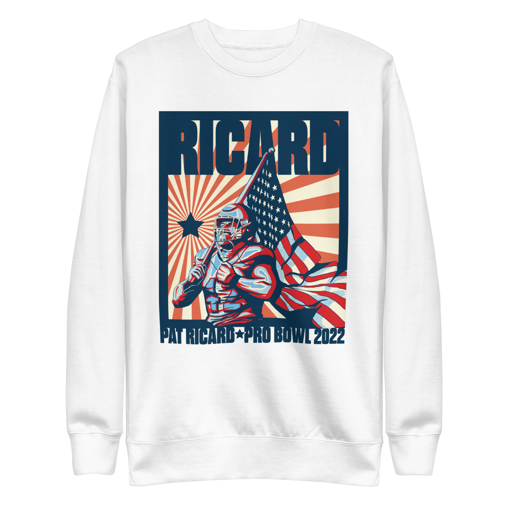 Patrick Ricard "Pro Bowl" Sweatshirt White