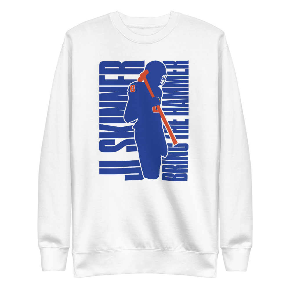 JL Skinner "Hammer" Pullover White