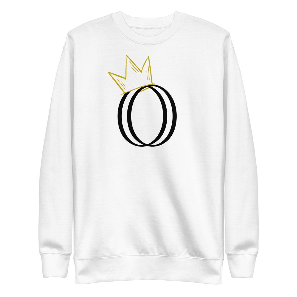 Ovie Oghoufo "Signature" Fleece Pullover White