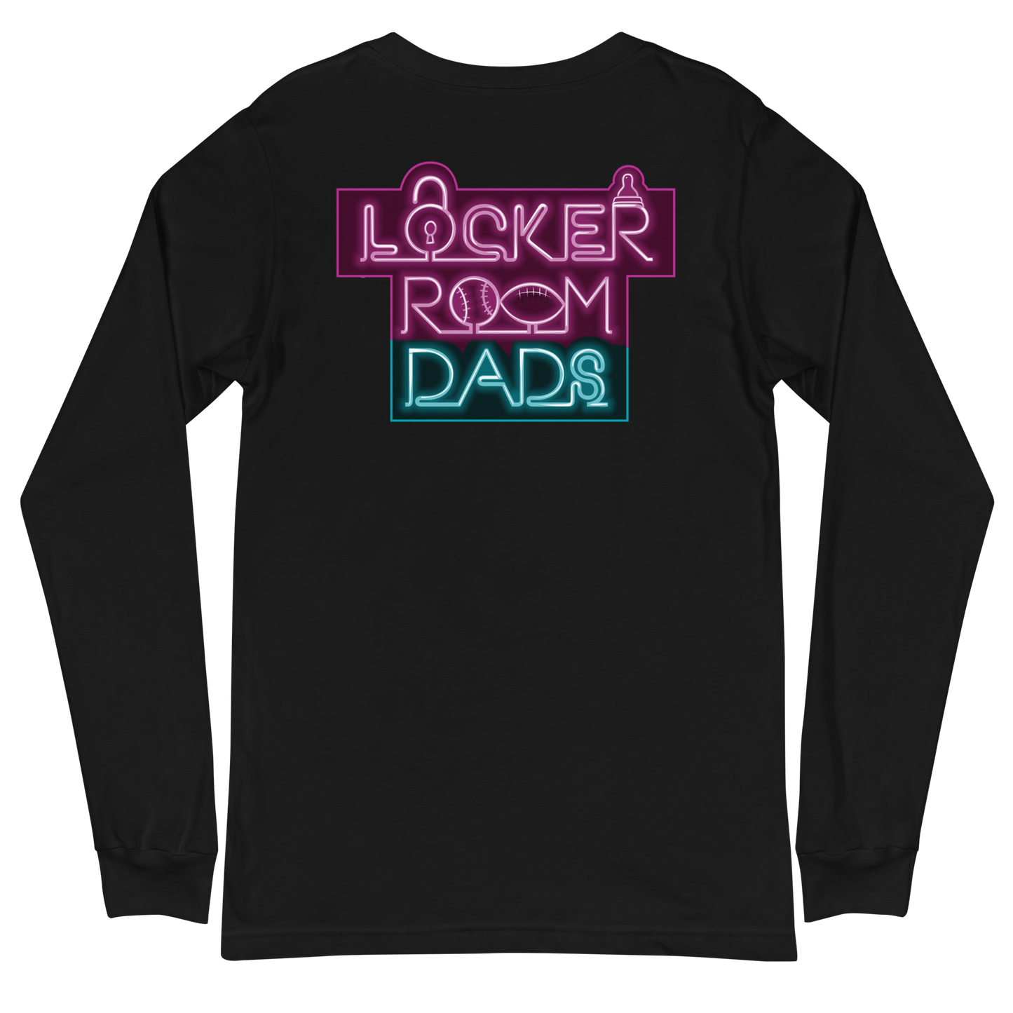 Locker Room Dads "Neon" Long Sleeve Shirt