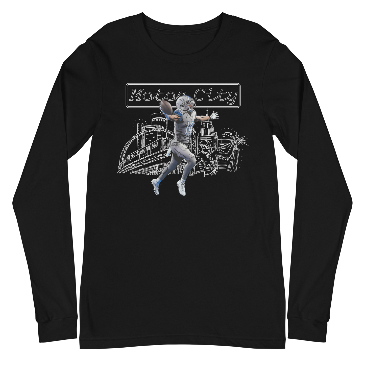 Amon-Ra St. Brown "Motor City" Long Sleeve