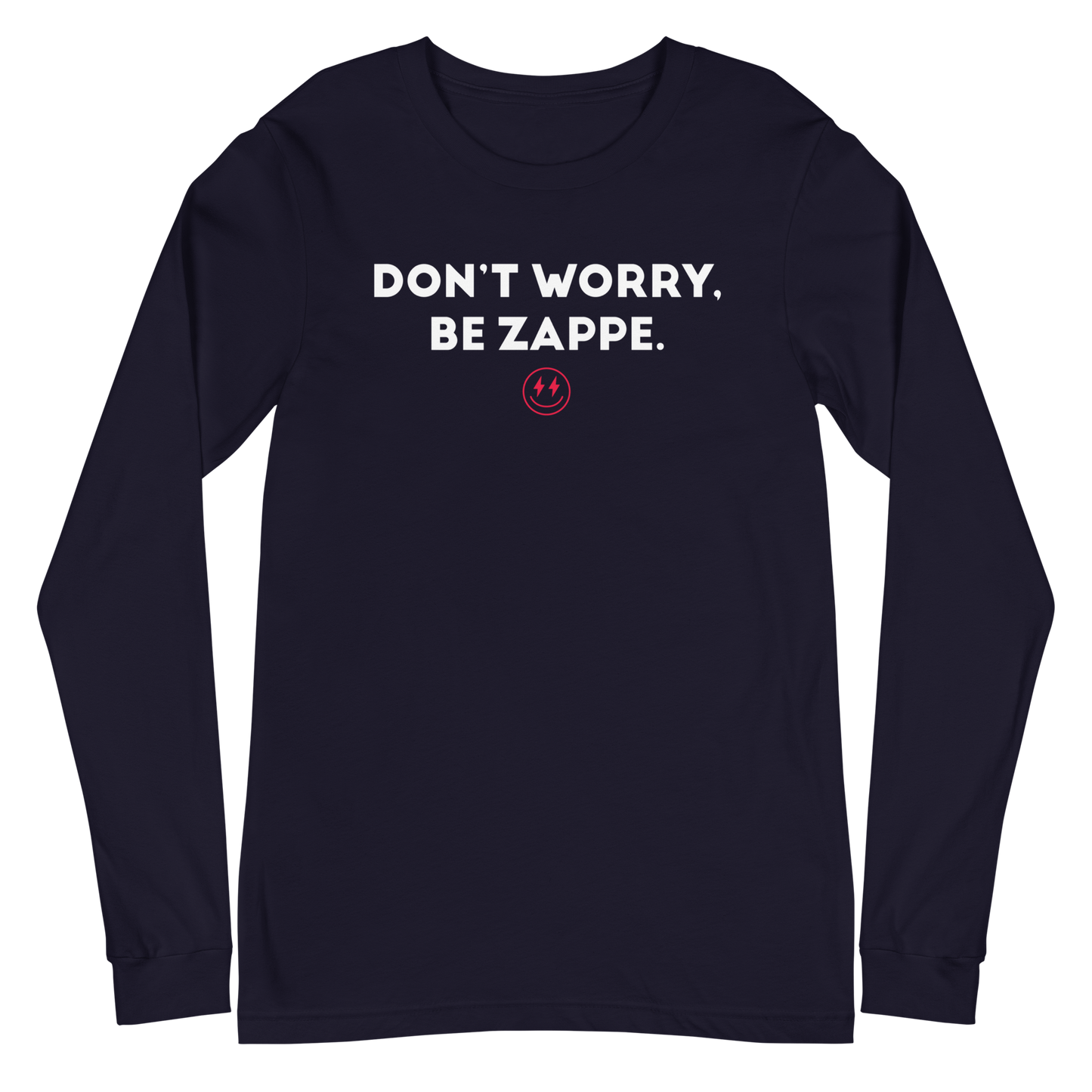 Bailey Zappe "Don't Worry, Be Zappe" Long Sleeve