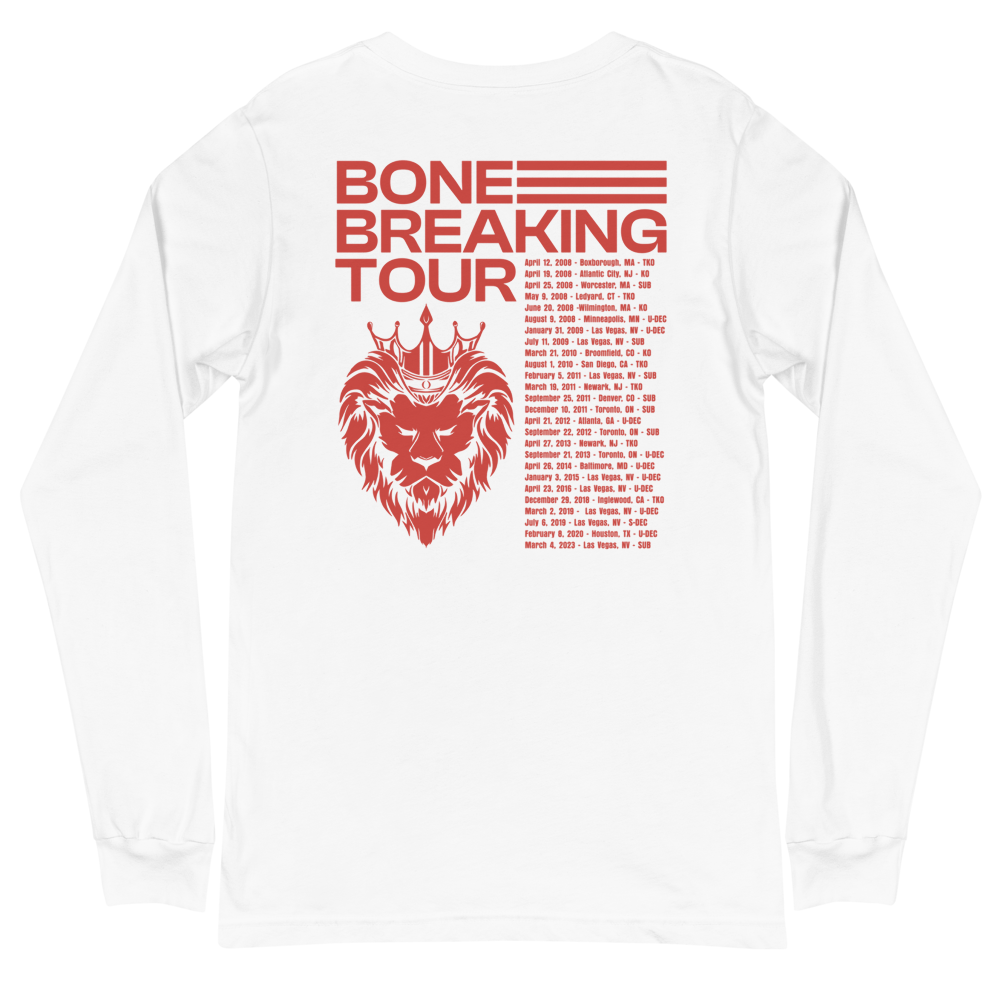 Jon Jones "Bone Breaking Tour" Long Sleeve