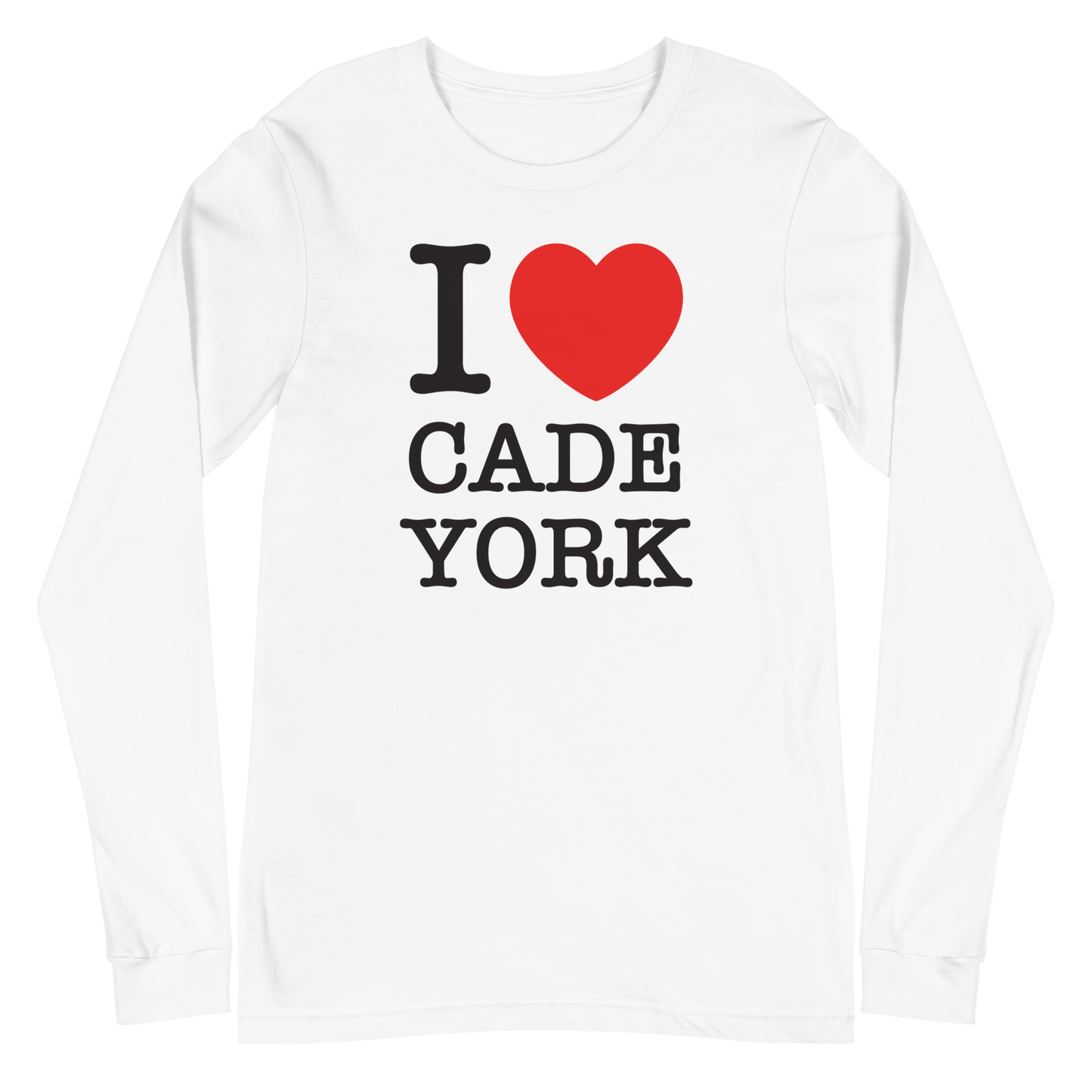 Cade York "I Heart CY" Long Sleeve