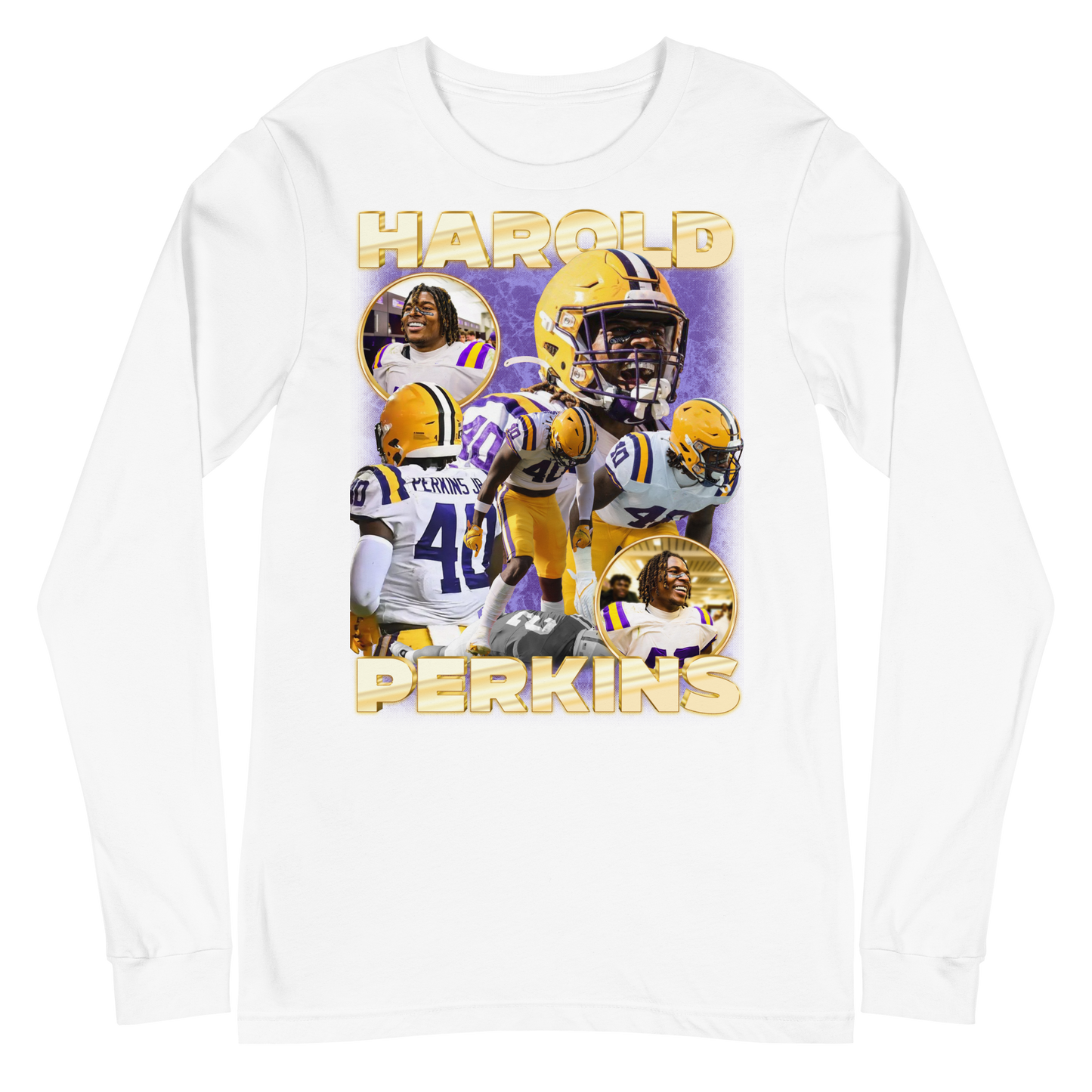 Harold Perkins "Collage" Long Sleeve