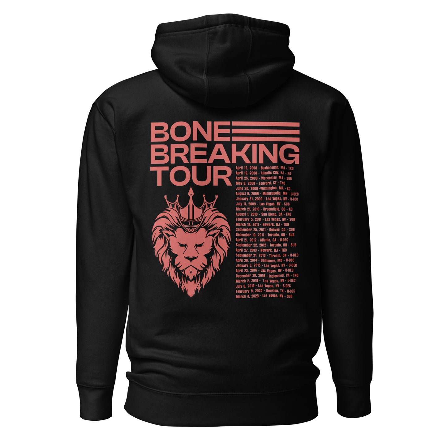 Jon Jones "Bone Breaking Tour" Hoodie