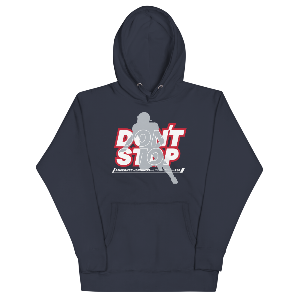 Anfernee Jennings "Don't Stop" Hoodie Navy