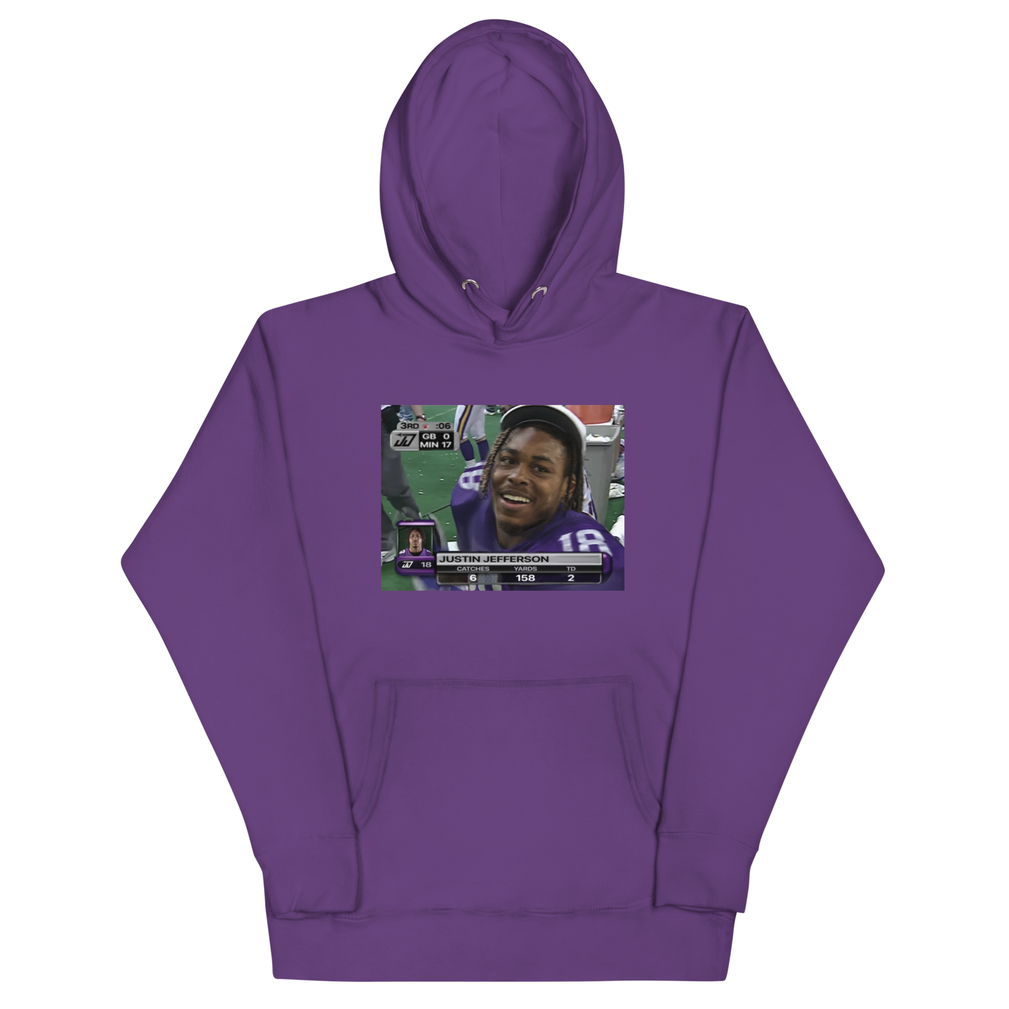 Justin Jefferson "Throwback" Hoodie