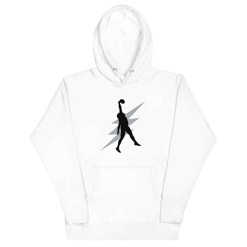 Kenny Moore Silhouette Hoodie White