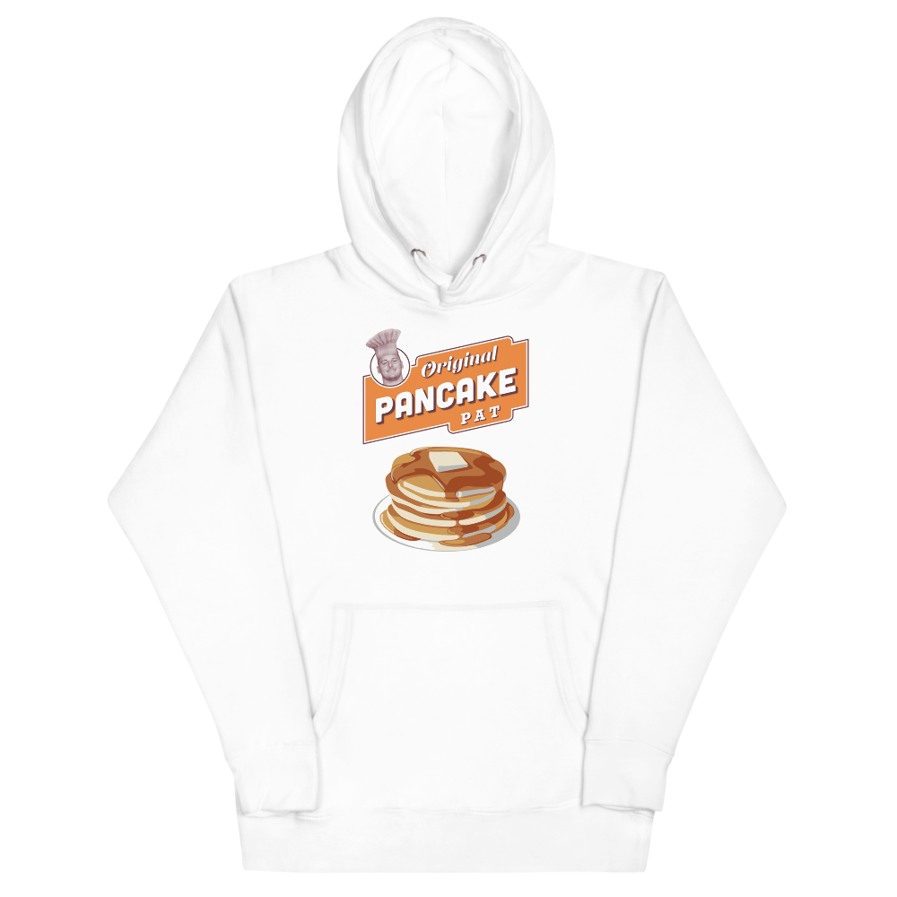 Patrick Ricard "Pancake Pat" Hoodie White