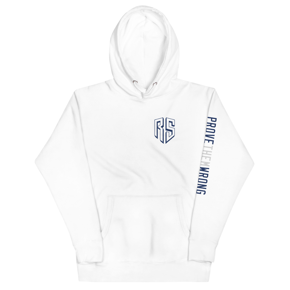 Rigo Sanchez "Prove Them Wrong" Hoodie White