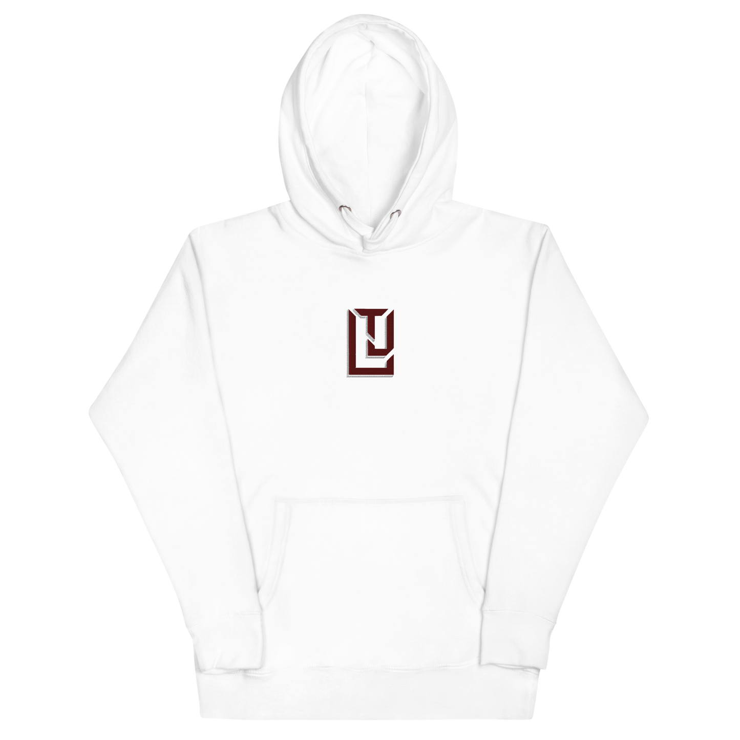 Lenny Torres "Signature" Embroidered Maroon Hoodie