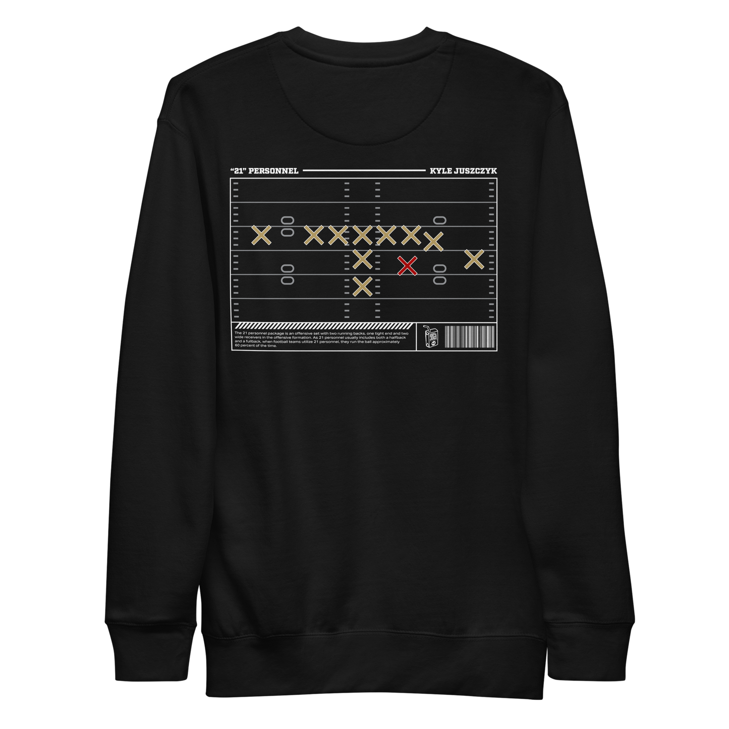 Kyle Juszczyk "21 Personnel" Sweatshirt