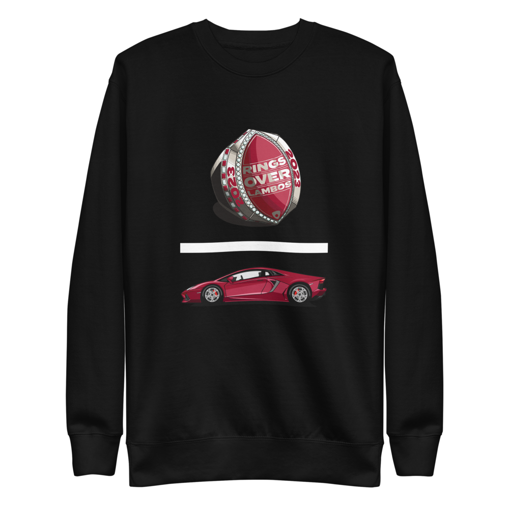 Rings Over Lambos "Equation (Black)" Sweatshirt