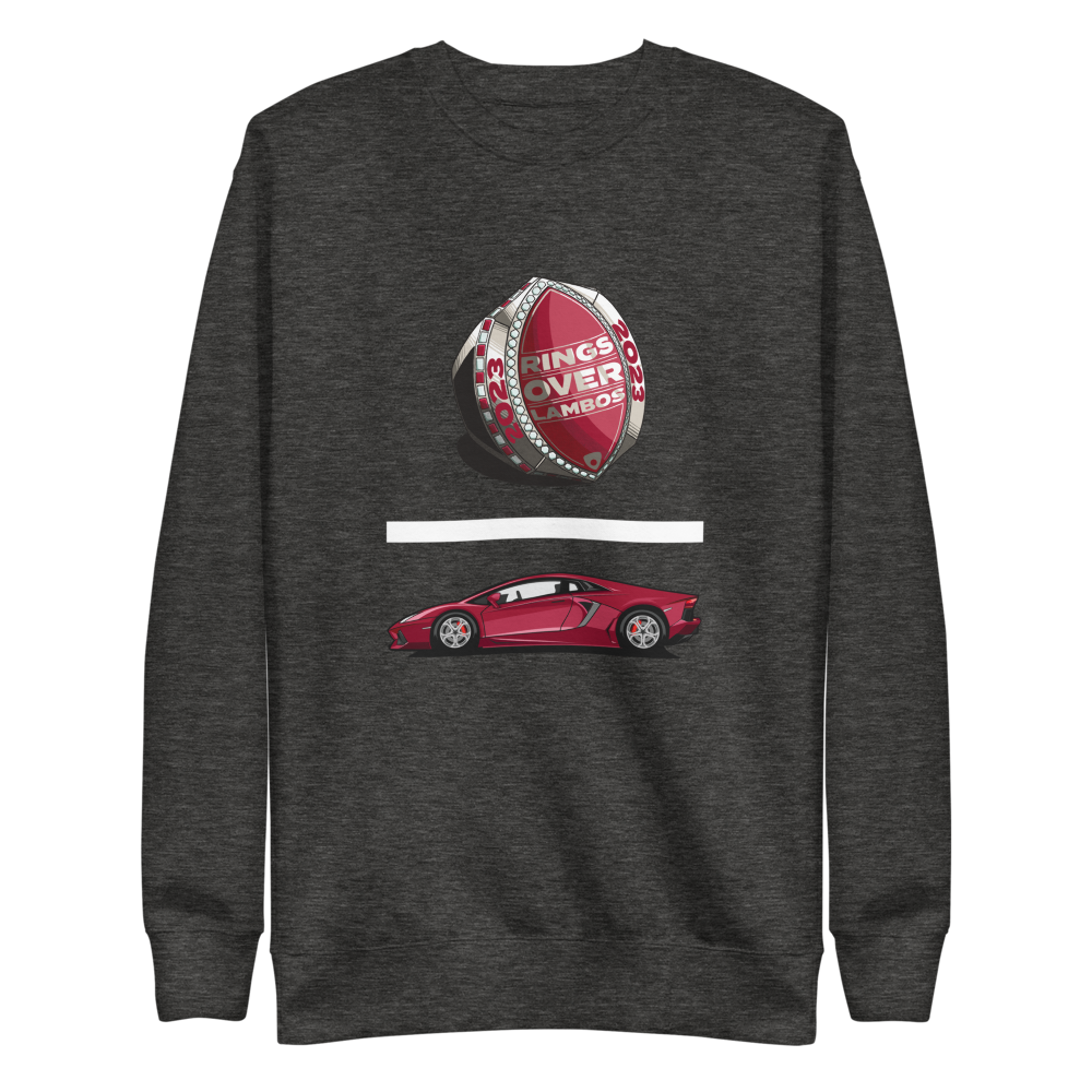 Rings Over Lambos "Equation (Gray)" Sweatshirt