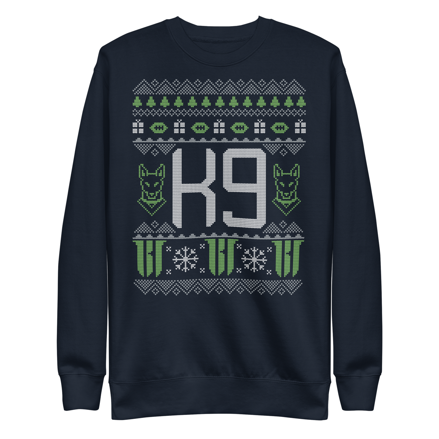 Kenneth Walker III "Holiday" Sweater