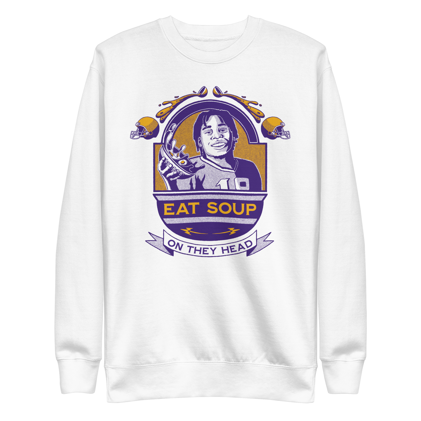 Justin Jefferson "Eat Soup" Sweatshirt