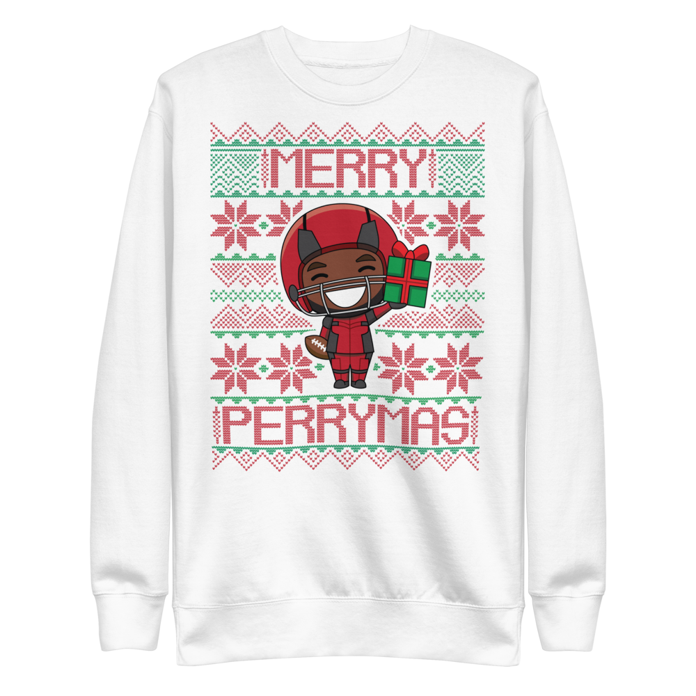 Denzel Perryman "Merry Perrymas" Sweatshirt