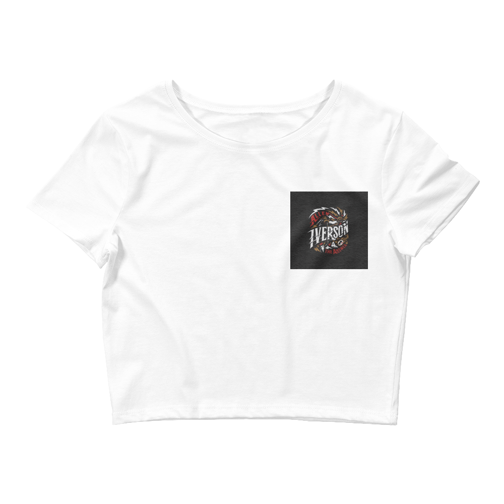 Nish Test "Nish" Women's Crop Tee | Bella + Canvas 6681