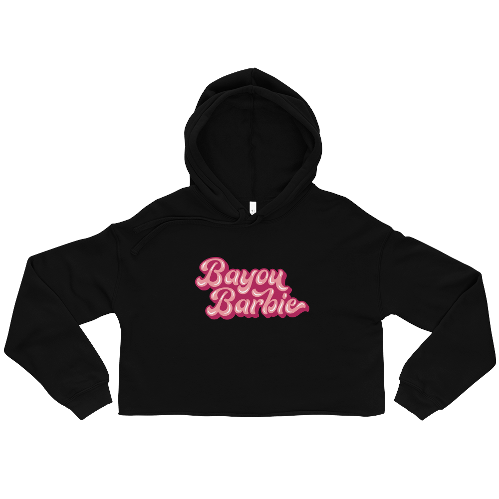 Angel Reese "Bayou Barbie" Cropped Hoodie