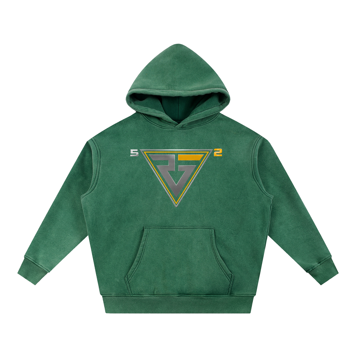 Rashan Gary Silver Logo Oversized Hoodie