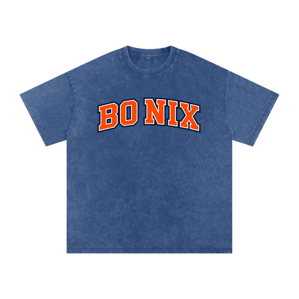 Bo Nix Jersey Boxy Washed T-shirt