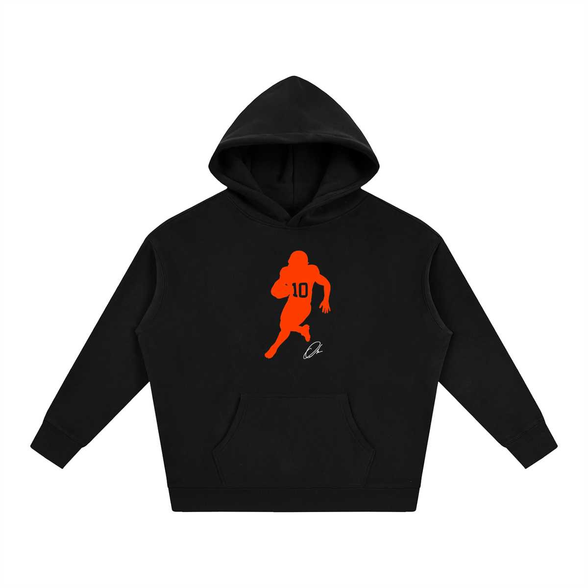 Quinshon Judkins Silhouette Oversized Hoodie