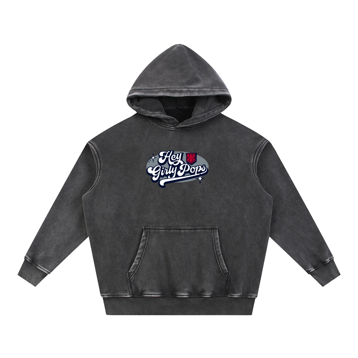 KK Arnold Hey Girly Pops Oversized Hoodie
