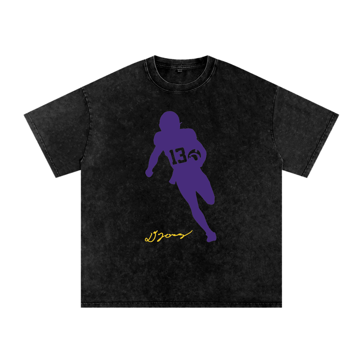 Dilin Jones Silhouette Oversized Washed T-shirt