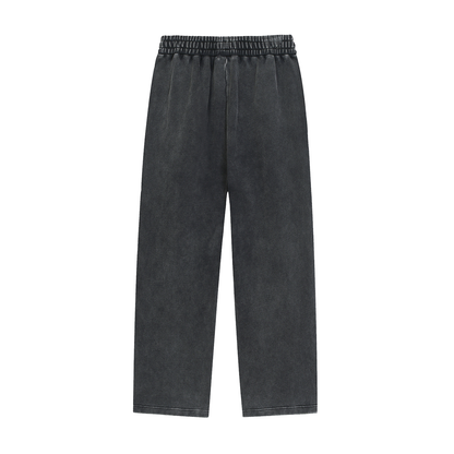 Aaron Wiggins "Logo" Wide Leg Sweatpants