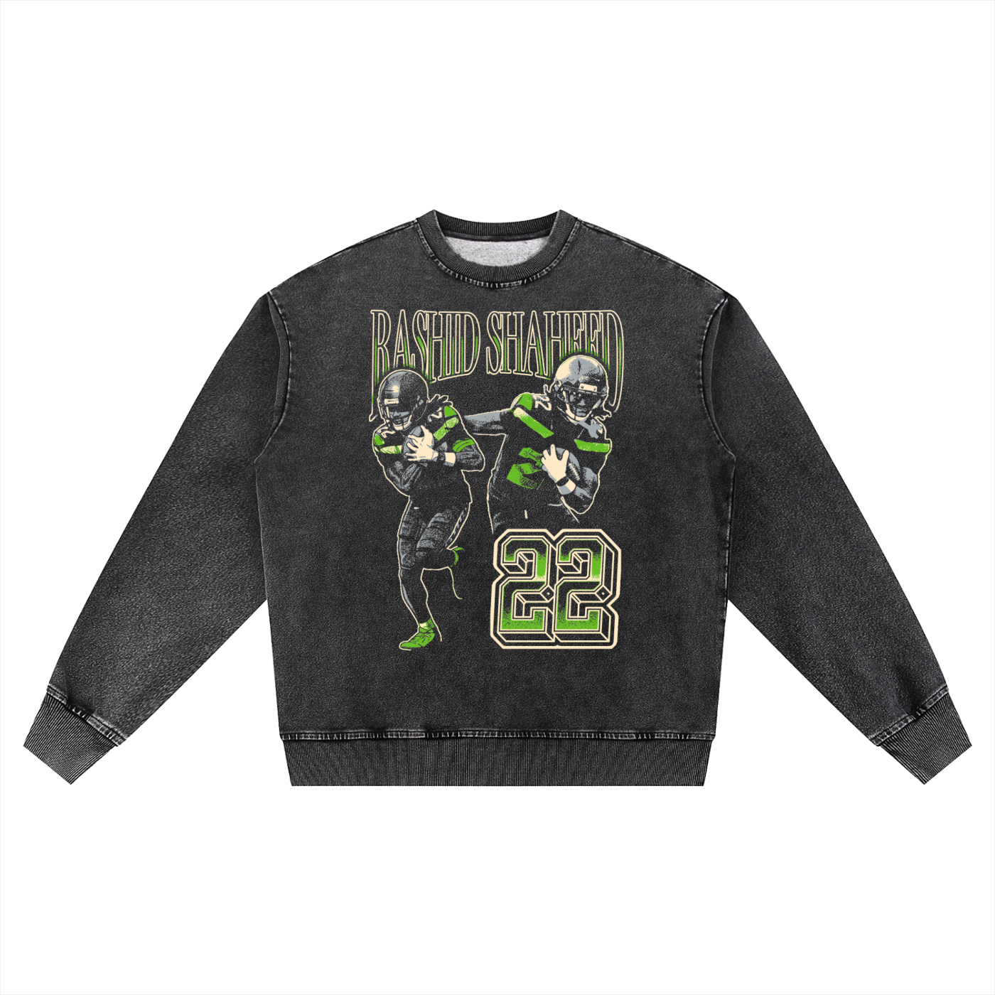 Rashid Shaheed Vintage Oversized Washed Sweatshirt
