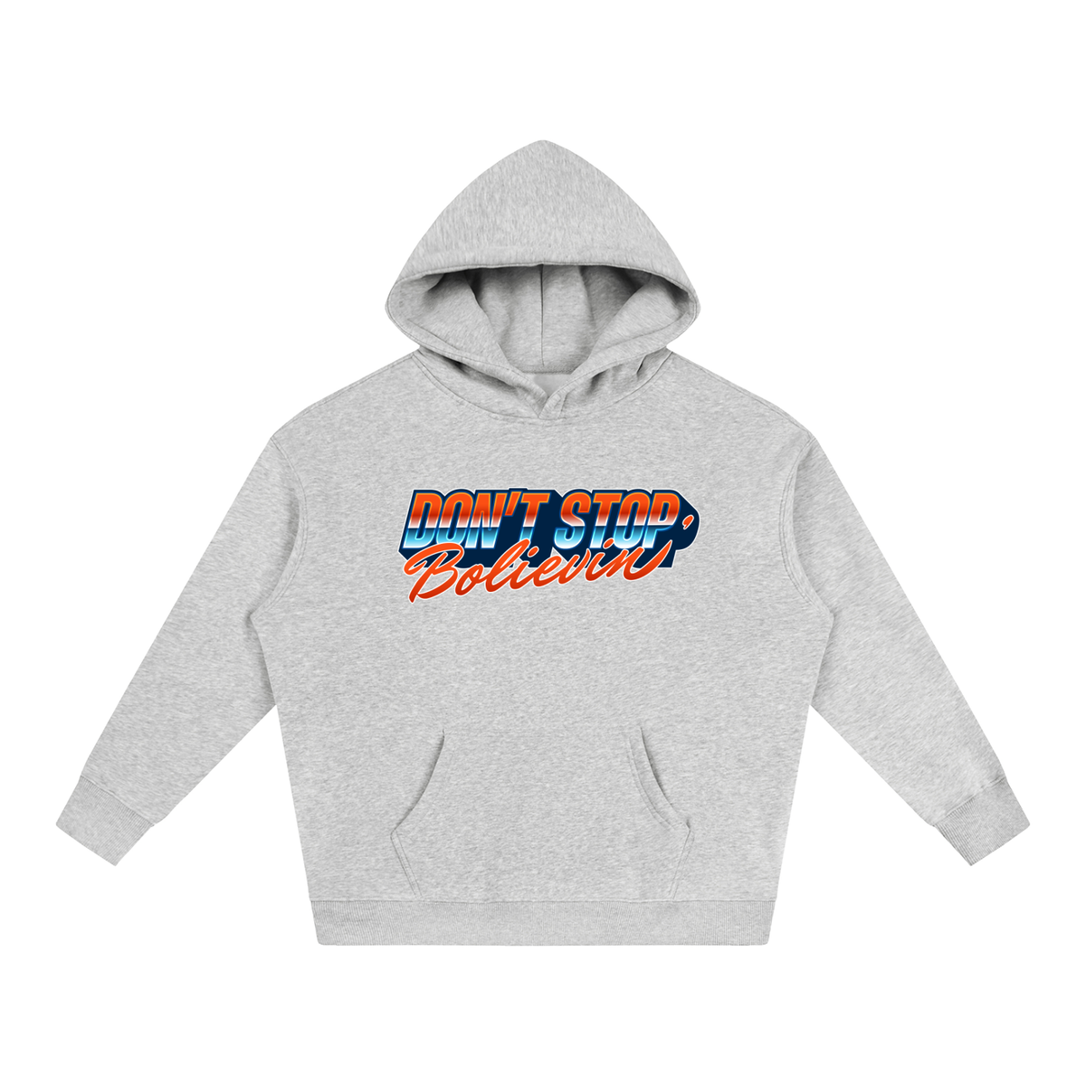 Bo Nix Don't Stop Bolievin Oversized Hoodie
