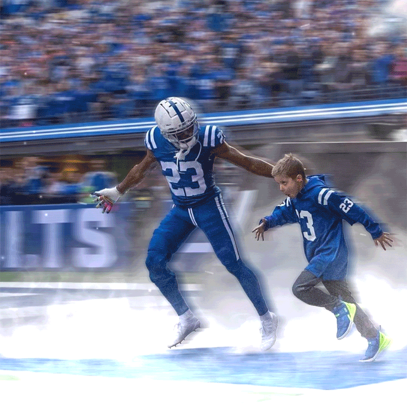 Kenny Moore II "Mighty Mason 2023" T-shirt White