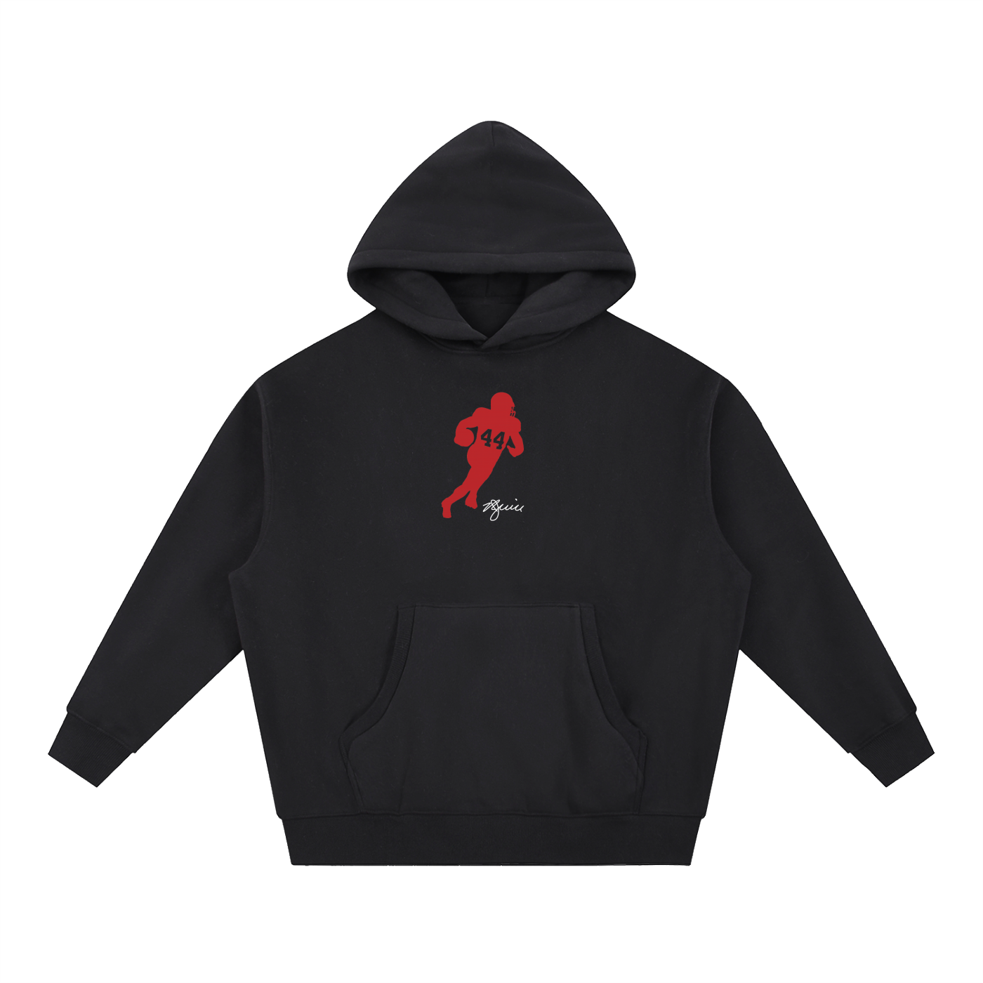 Kyle Juszczyk Silhouette Oversized Boxy Hoodie