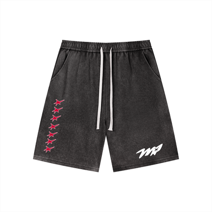 Men’s Vintage Wash Drawstring Shorts