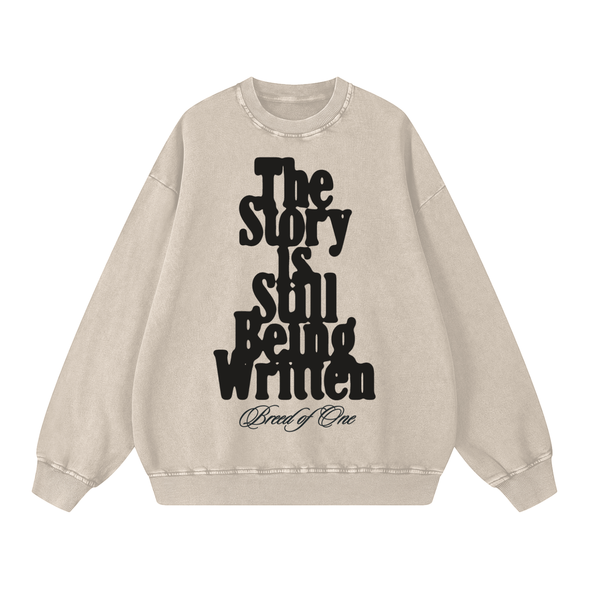 Jalen Hurts Still Written Washed Oversized Sweatshirt