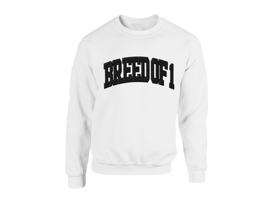 Jalen Hurts "Breed of 1" Sweatshirt White