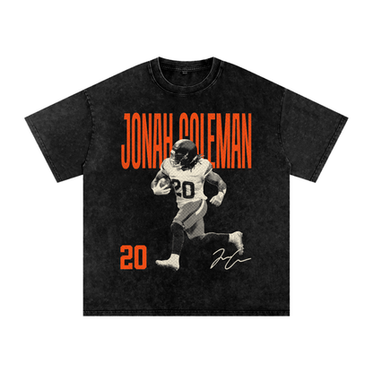 Jonah Coleman Halftone Oversized Washed T-Shirt