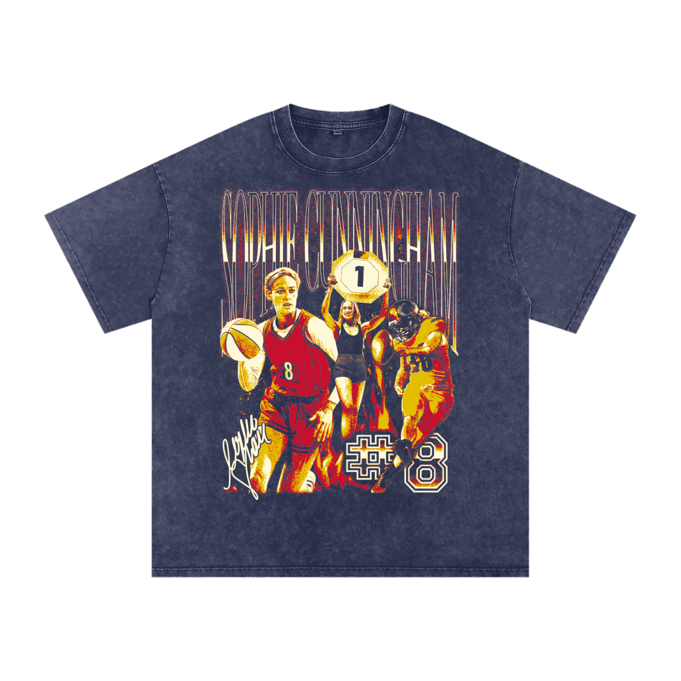 Sophie Cunningham "Vintage" Boxy T-Shirt