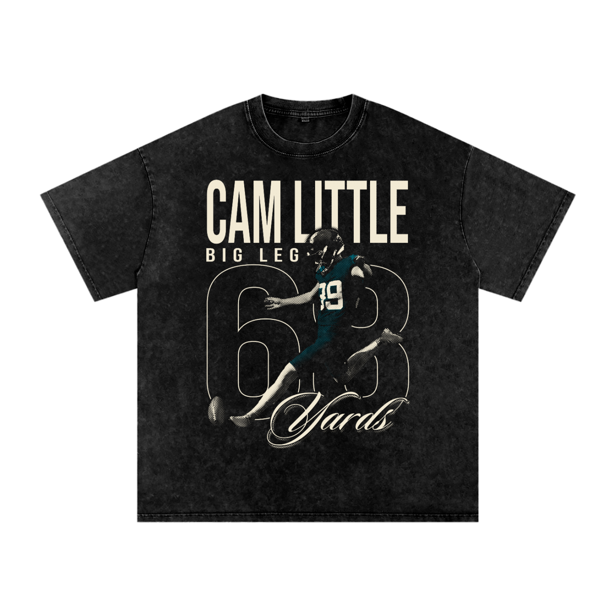 Cam Little 68 Yards Boxy Washed T-shirt