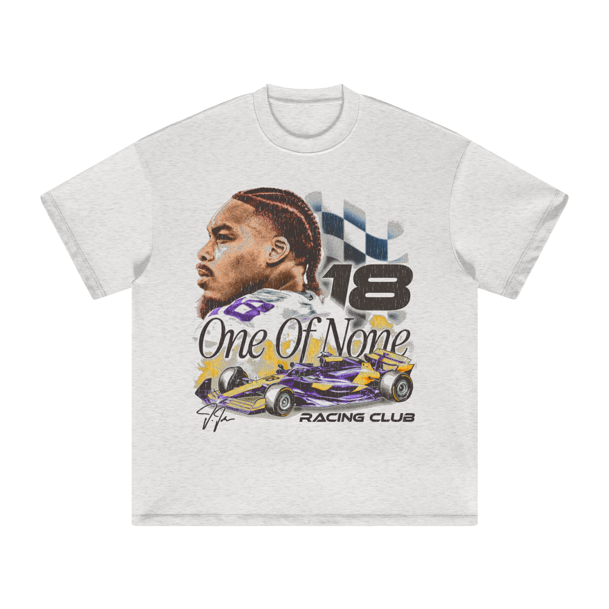 Justin Jefferson Racing Club Heavyweight T-shirt