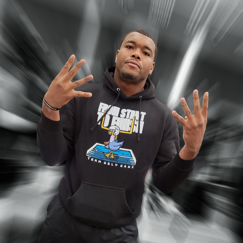 Team Ugly Gang "From Start To Finish" Hoodie Black