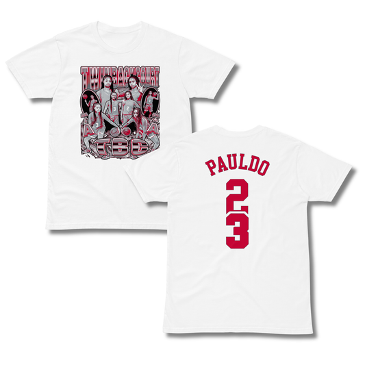 Twin Back Court "Collage" Unisex T-shirt