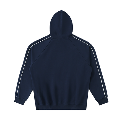 Bo Nix Signature Number Striped Hoodie