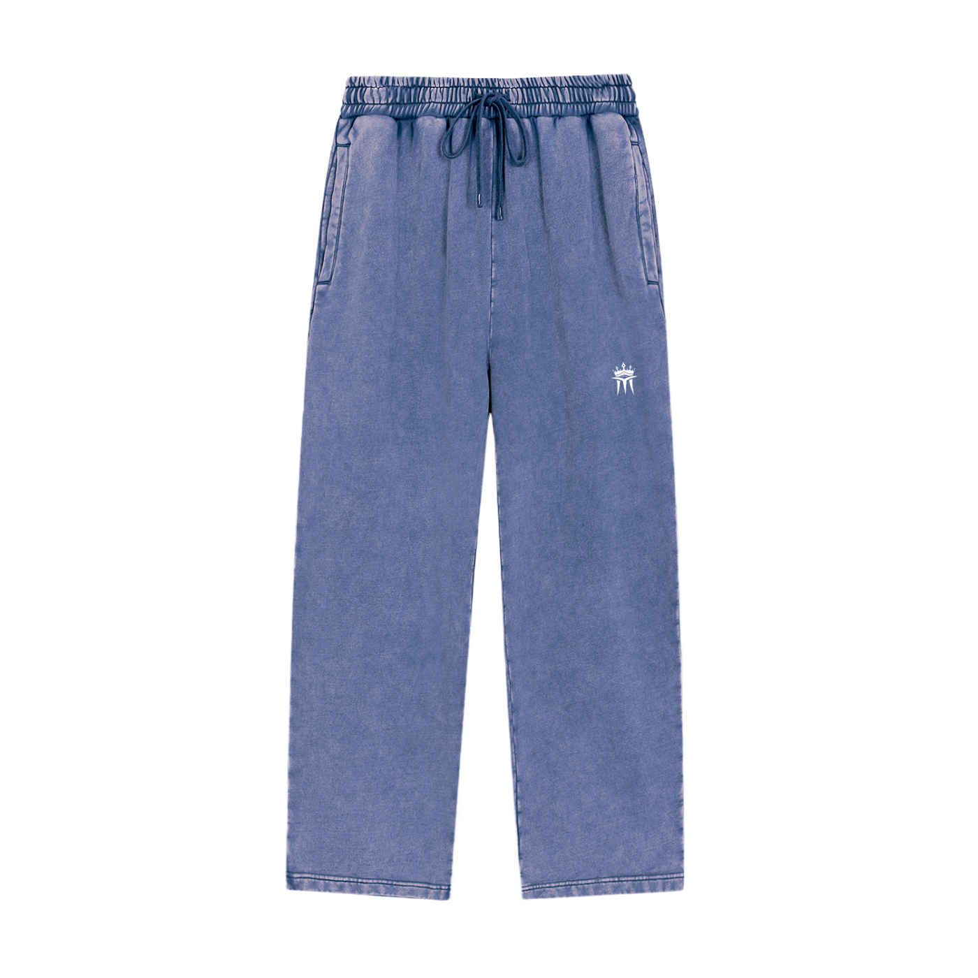 Aneesah Morrow "Logo" Wide Leg Sweatpants