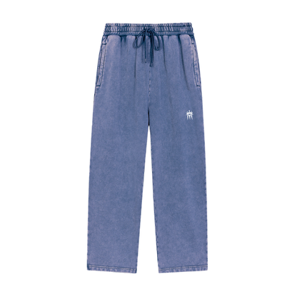 Aneesah Morrow "Logo" Wide Leg Sweatpants